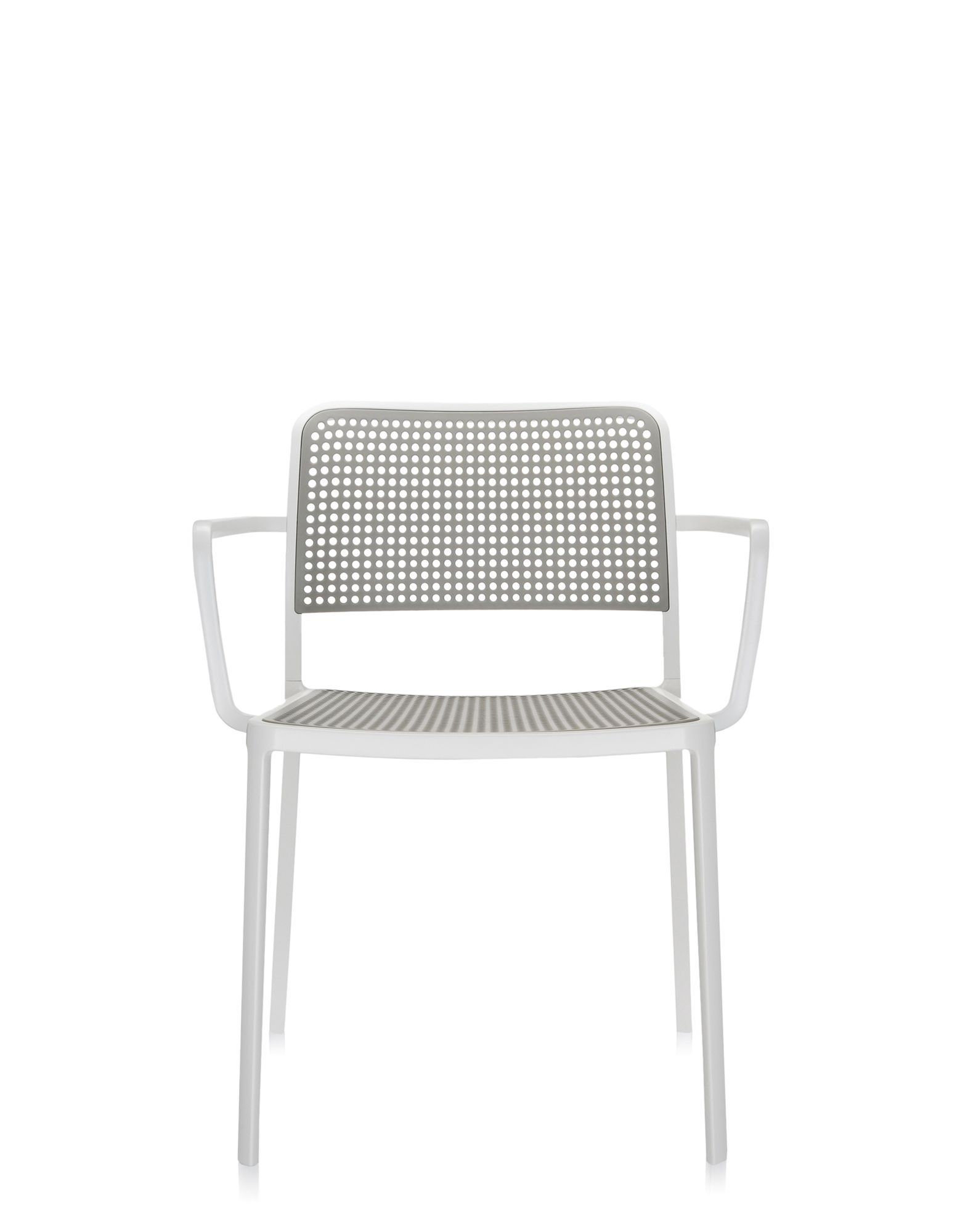 Алюминиевый штабелируемый стул с подлокотниками Kartell AUDREY ARCH-00131183 - Вид №14