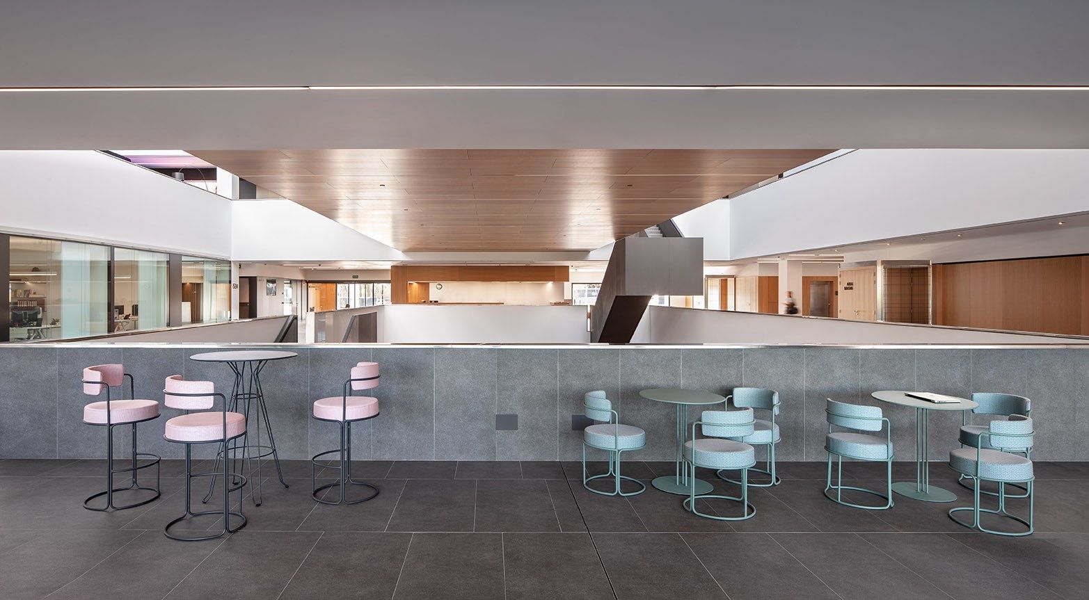 Стальной высокий садовый стул со спинкой iSimar Paradiso ARCH-00089697 - Вид №14