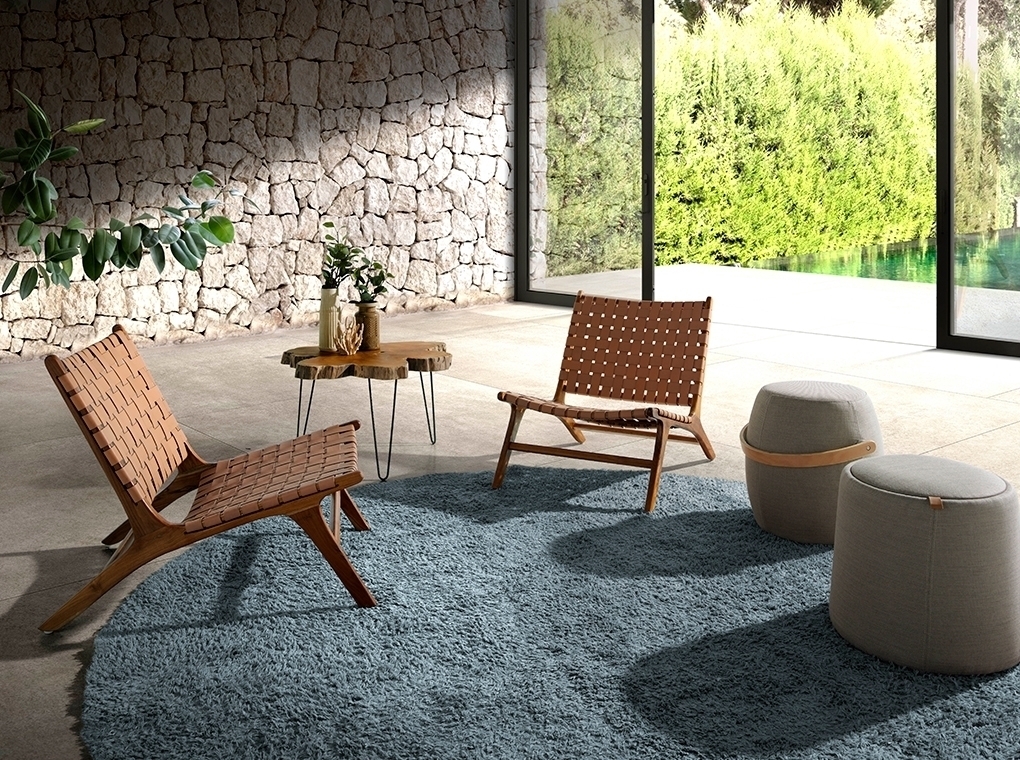 105219 Пуф серая ткань Angel Cerda DC1293  - Вид №2