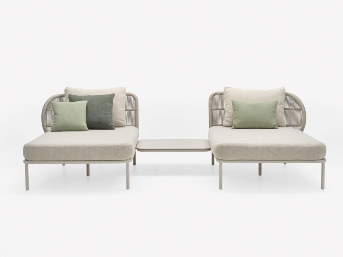 Тканевый угловой модульный садовый диван Vincent sheppard Кодо ARCH-00001263 - Вид №3