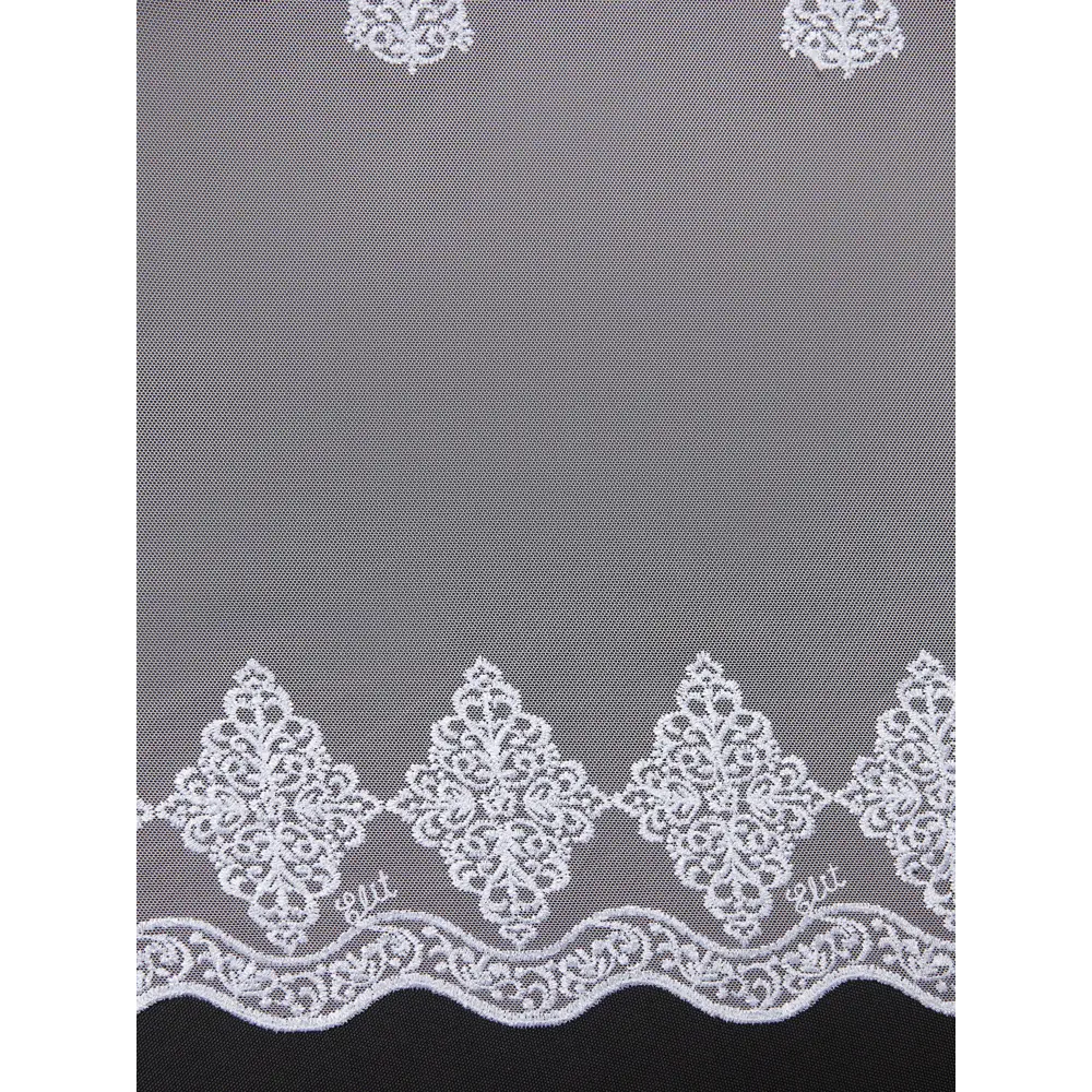 Тюль 1 м/п Коронки сетка 280 см цвет бело-серый ELIT HOME STLM-2015036 - Вид №5