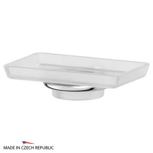 Мыльница матовый хрусталь (компонент) FBS (Чехия) UNI 030