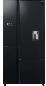 9968651 Холодильник многодверный   Sharp SJWX99ABK черный