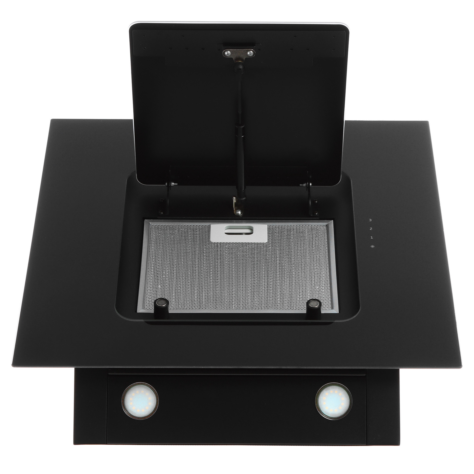 8169327 Вытяжка наклонная Beko HCA62540B черный/черный STDN-0101085 - Вид №7