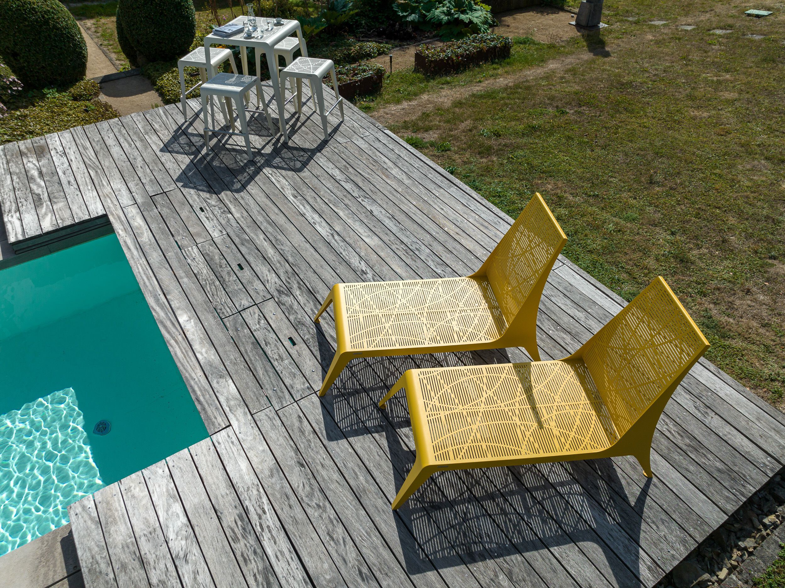 Наружное сиденье из нержавеющей стали BENKERT BANKE Chalidor ARCH-00072246 - Вид №3