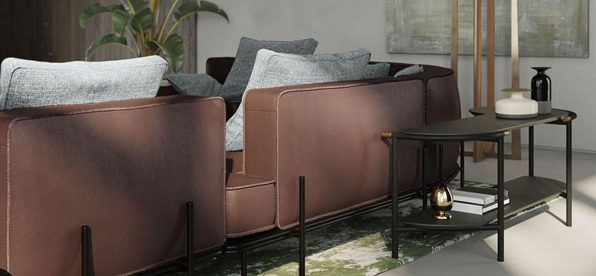 Natuzzi Модульный кожаный диван с шезлонгом sun-id-1461483 - Вид №4