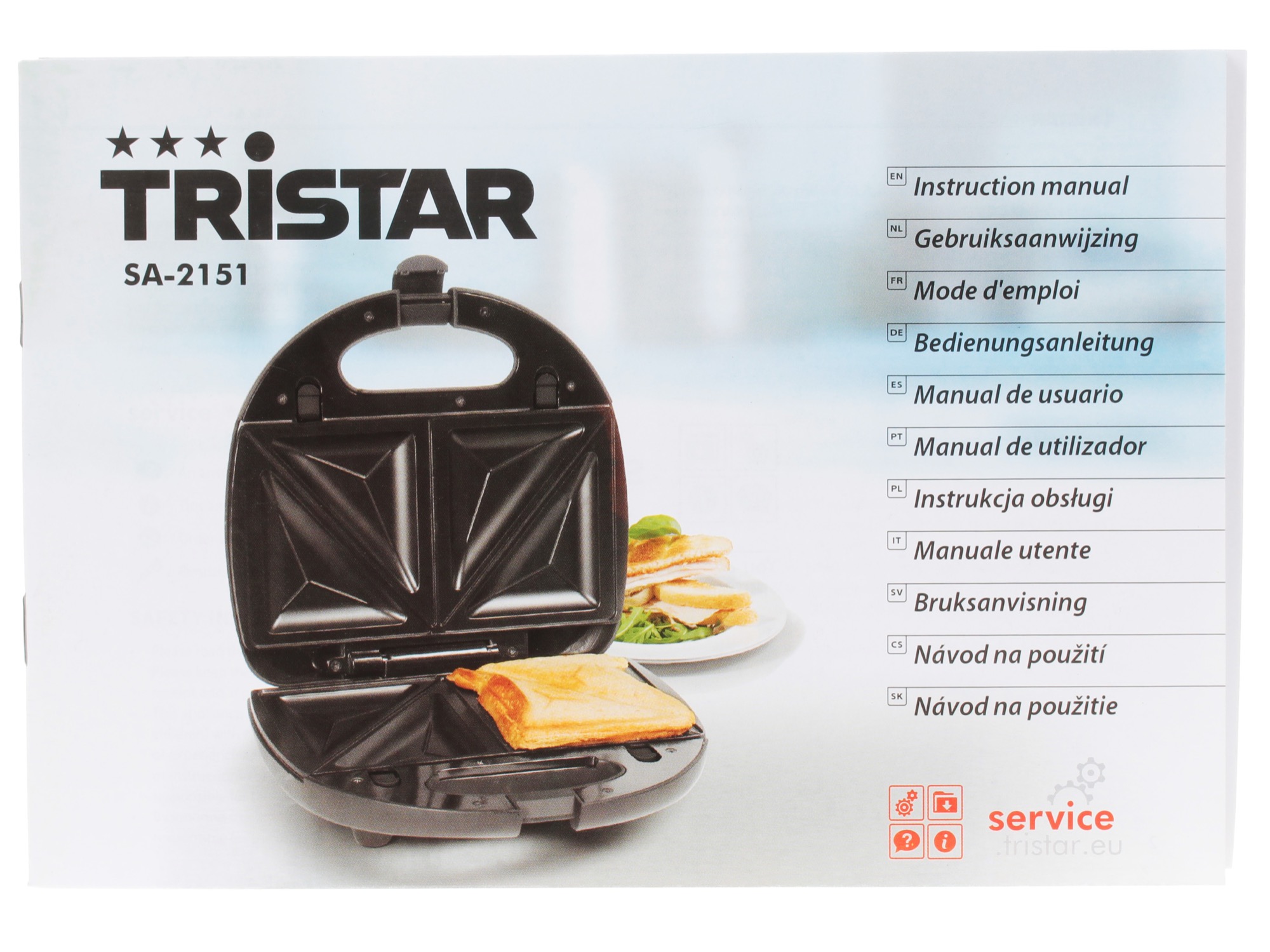 1053493 Универсальный пекарь Tristar SA-2151 черный STDN-0038044 - Вид №9