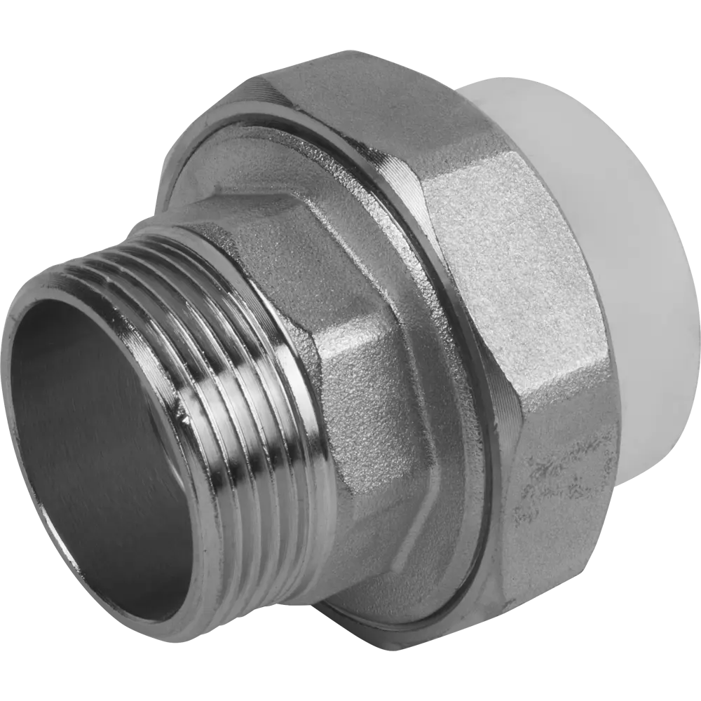 Муфта комбинированная РВК 1 1/4"x40 мм НР полипропилен 50104 STLM-2135162