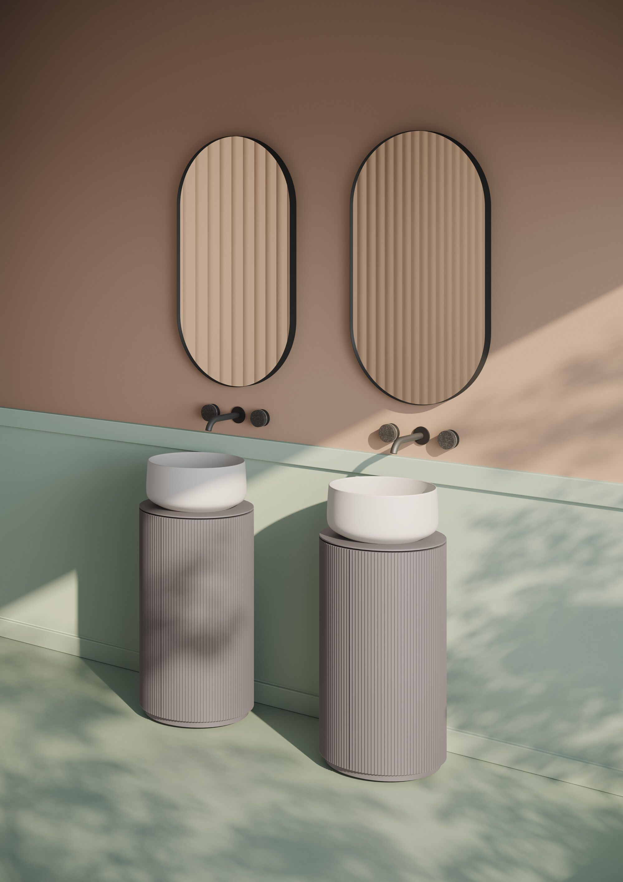 Деревянный напольный умывальник с дверцами ArtCeram OPERA ARCH-00038683 - Вид №3