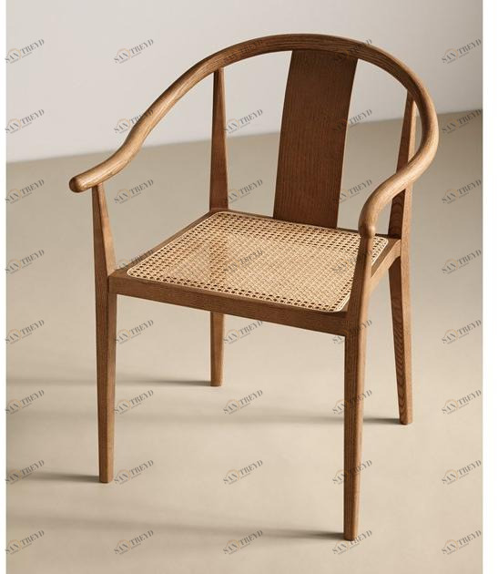 NORR11 Стул ясеня с сиденьем из ротанга sun-id-1504799