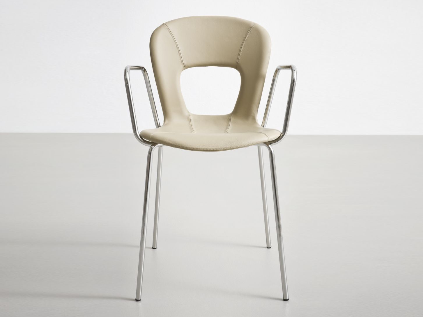 Мягкий стул с подлокотниками GABER ARCH-00075715 - Вид №1