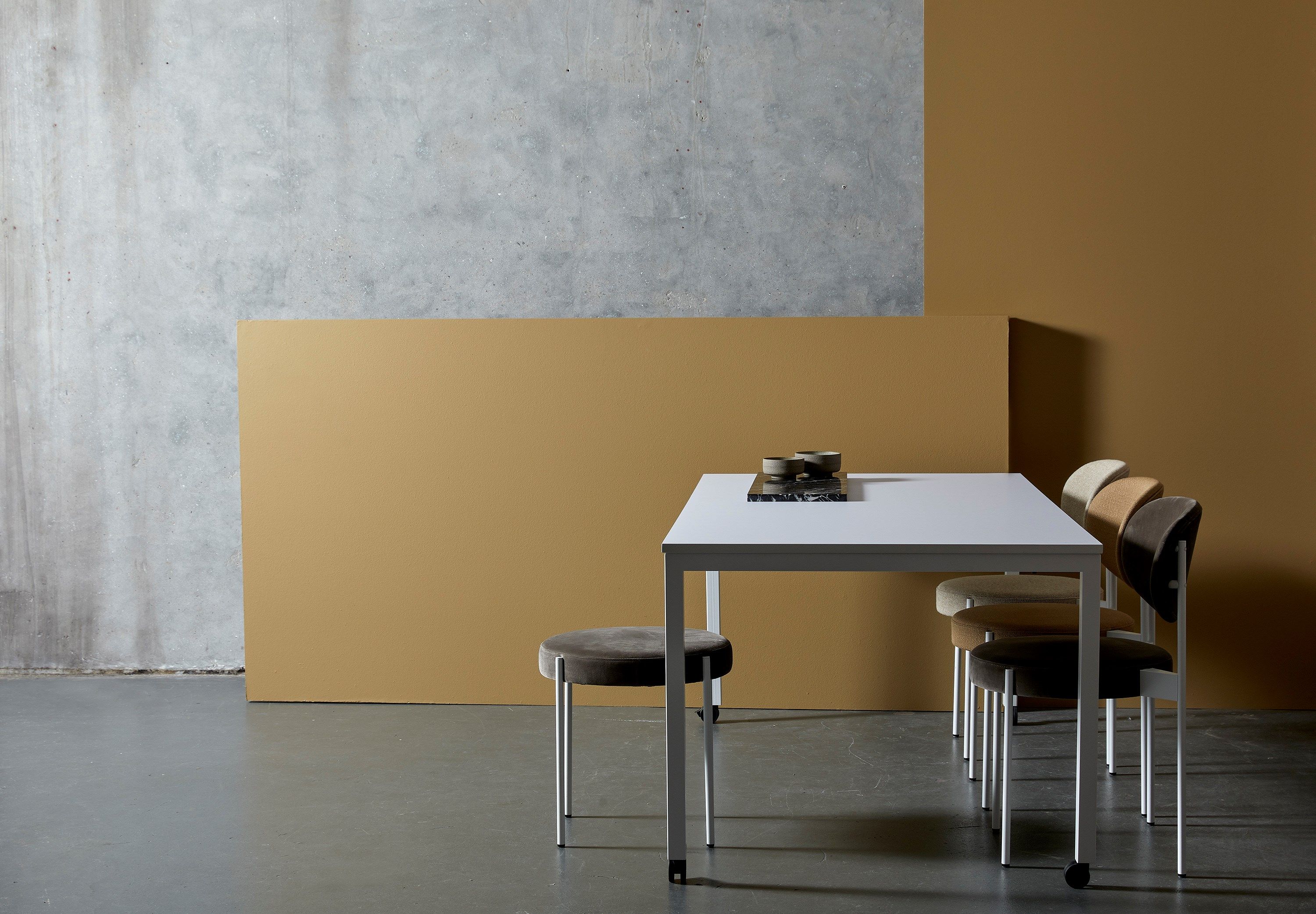 Прямоугольный выдвижной стол с колесами VERPAN Panton ARCH-00092622 - Вид №4