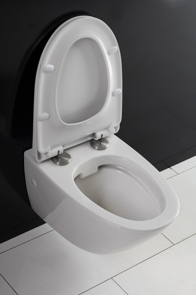 Унитаз подвесной BelBagno ALPHA безободковый Подвесной унитаз настенный Белый BELBAGNO Alpha Китай - Вид №8