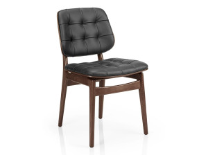 Кожаный стул capitonné