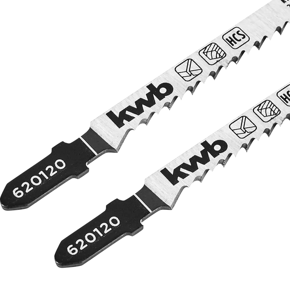 Пилка для лобзика по дереву KWB T101B быстрый рез, 2 шт STLM-2185570 - Вид №2
