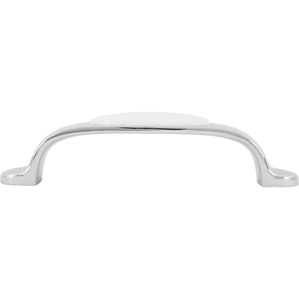 Мебельная ручка-скоба с фарфором SF16-11 96 мм хром 82482851 STLM-2145955 KERRON  - Вид №1