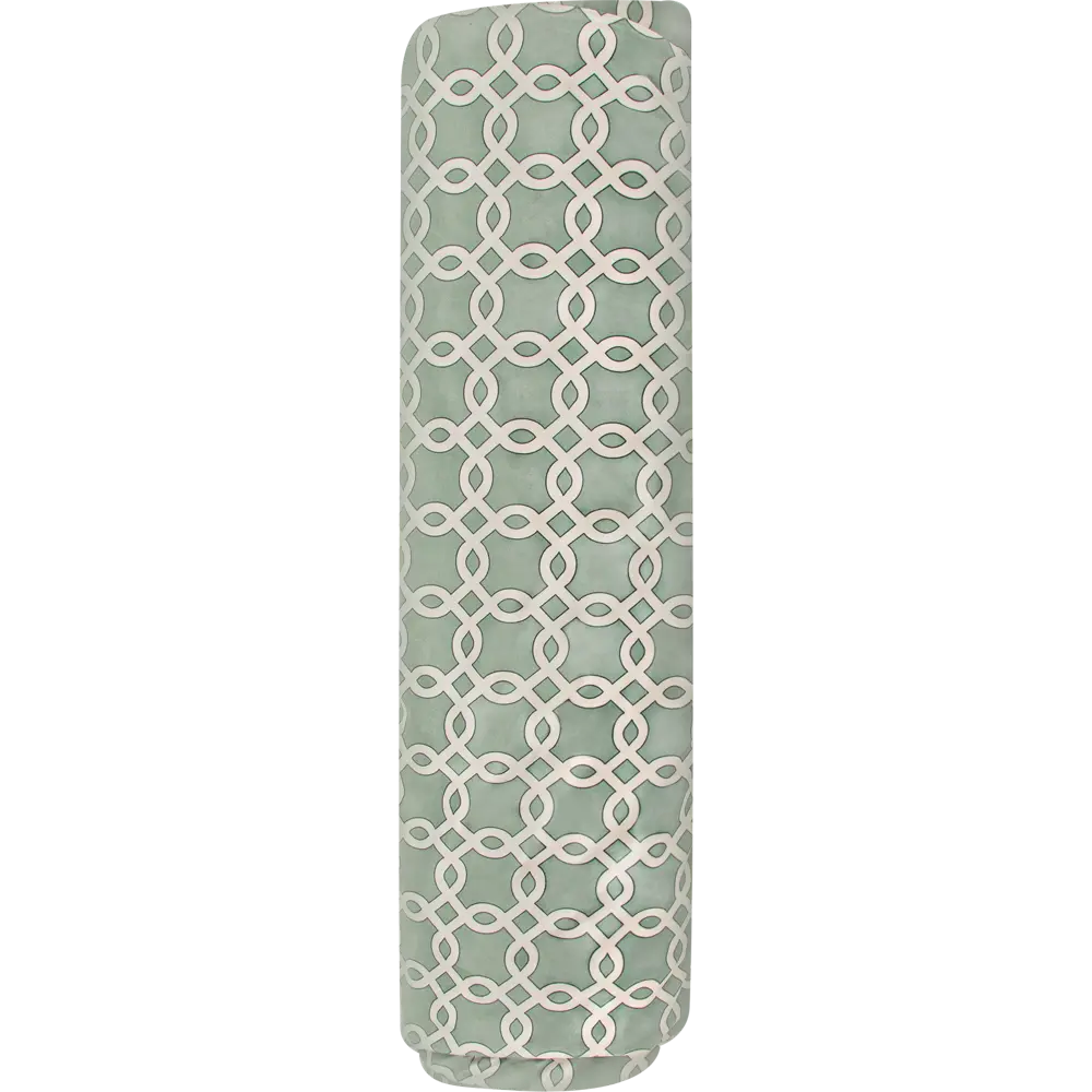 Ткань 1 п/м, велюр, 280 см, цвет зелёный GARDEN STLM-2144880 - Вид №2