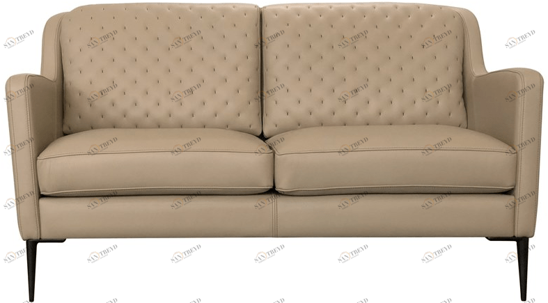 Duvivier Canapés 2-х местный кожаный диван Sophie Sophxf22