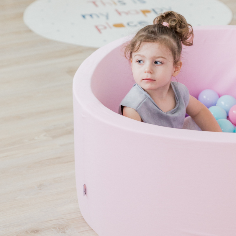 Детский сухой бассейн розовый (без шаров) VAMVIGVAM  281501 Розовый Santreyd  - Вид №1