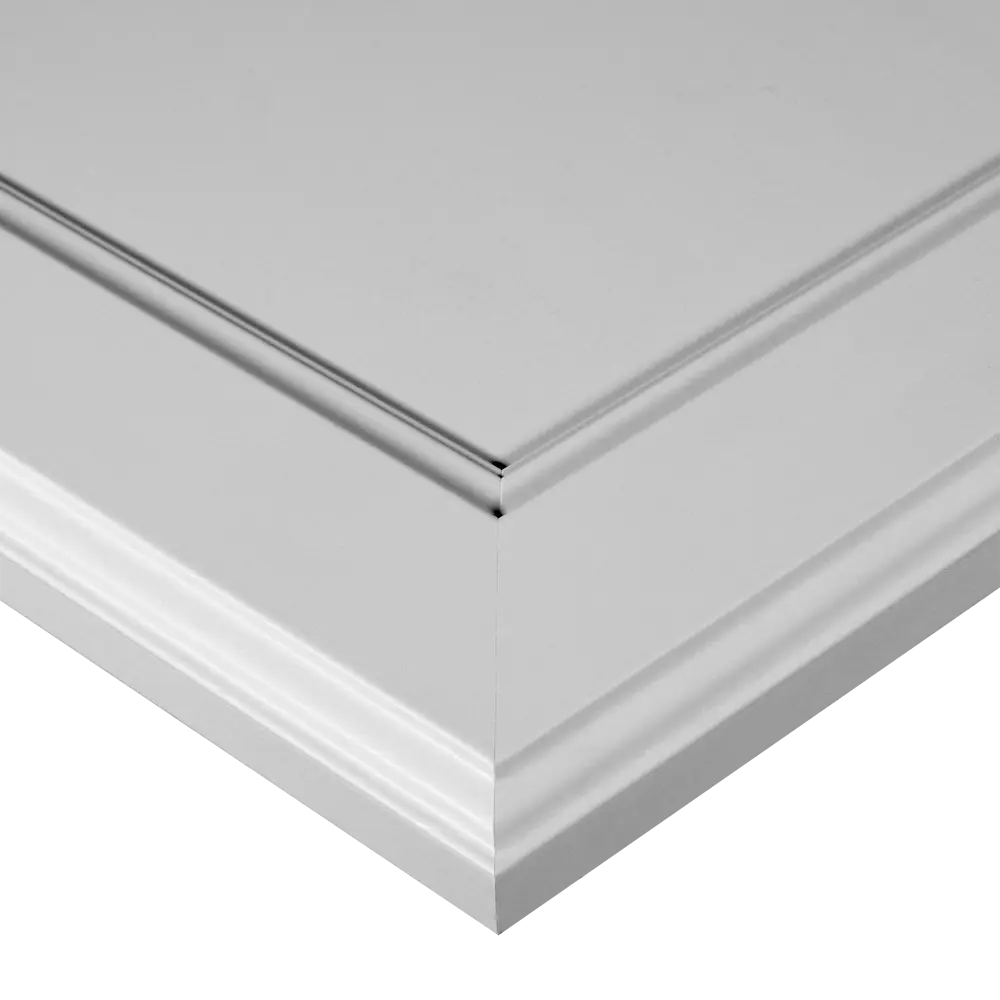 Фасад для кухонного шкафа Реш 59.7x137.3 см Delinia ID МДФ цвет белый STLM-2182689 - Вид №2