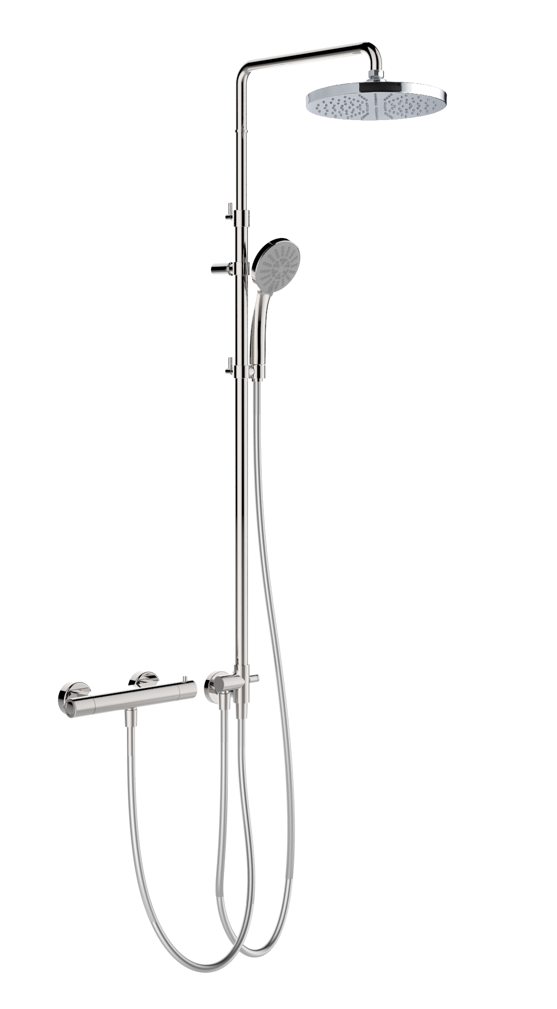 00-1936-N-CR CARIMALI Риголетто телескопическая, душевая лейка Stick 