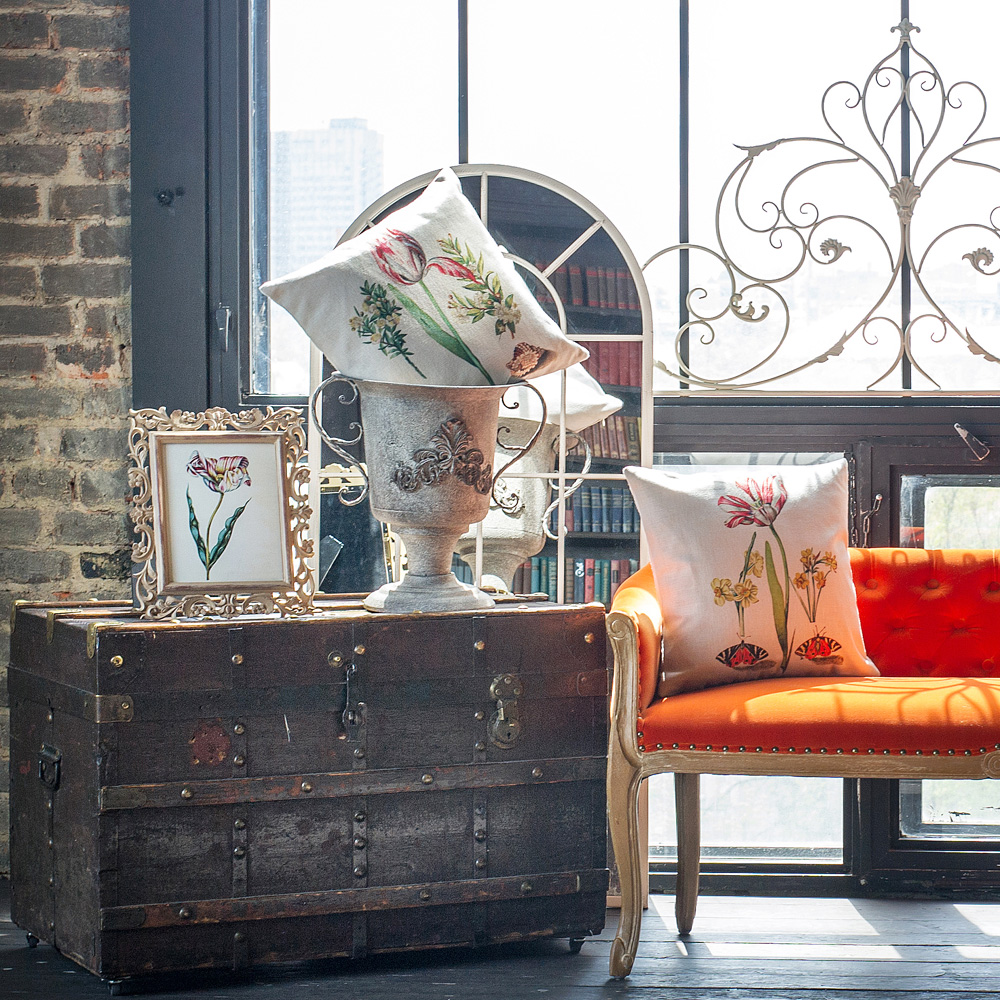 2719186 Интерьерная подушка «Ботаническое барокко», версия 6 Object Desire  - Вид №6