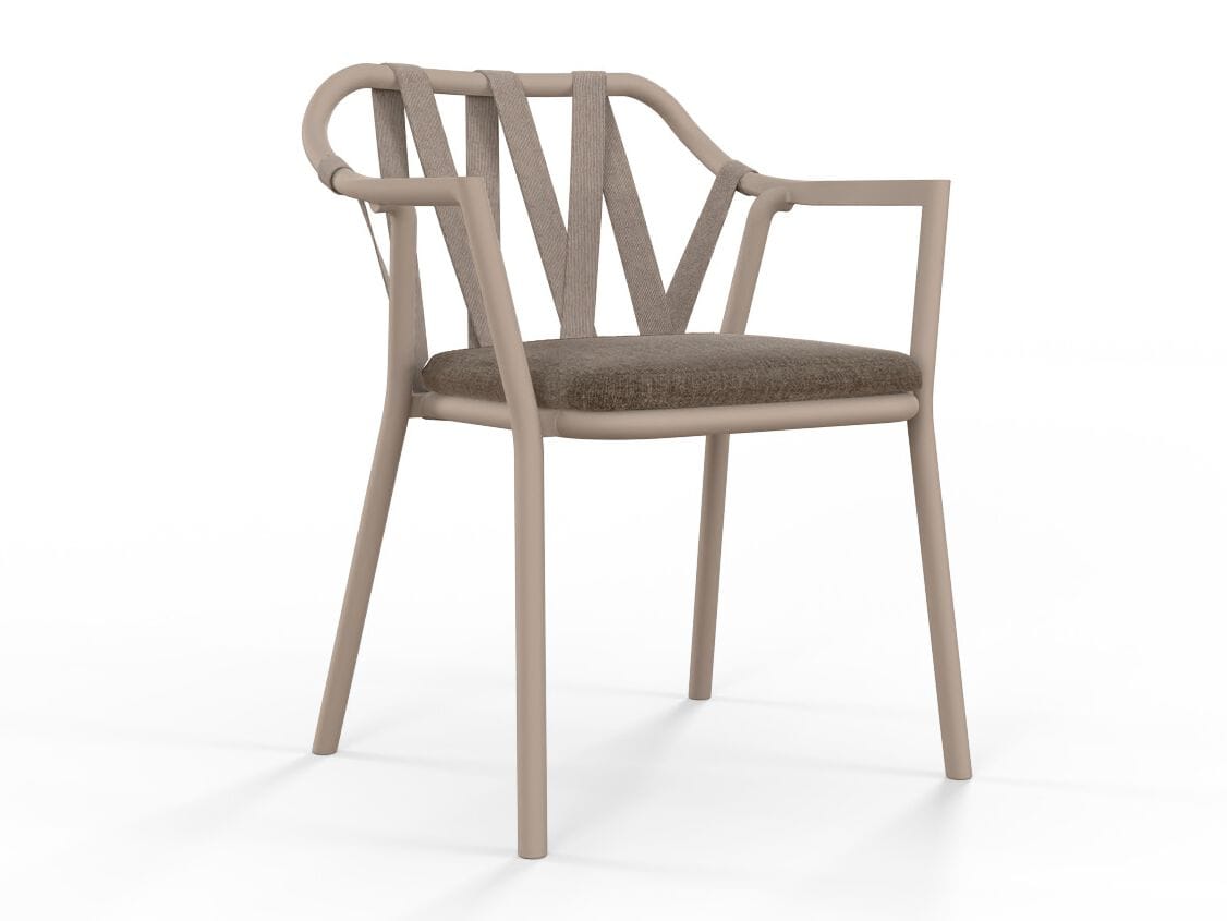 Алюминиевый садовый стул Sunbrella® с подлокотниками YAAZ Monte ARCH-00138219