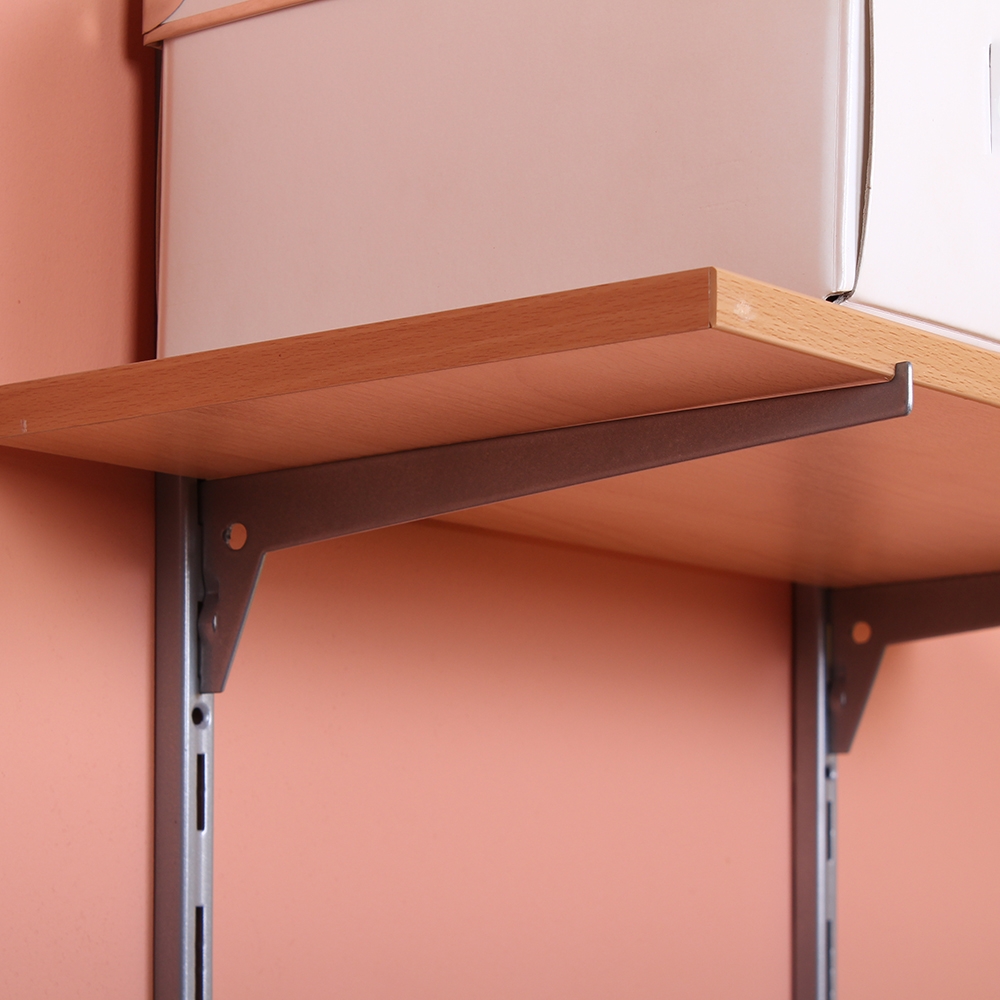 Кронштейн к стеновым стойкам , 165x6x70 мм, серый LJPS0450 Public Steel Россия  - Вид №1