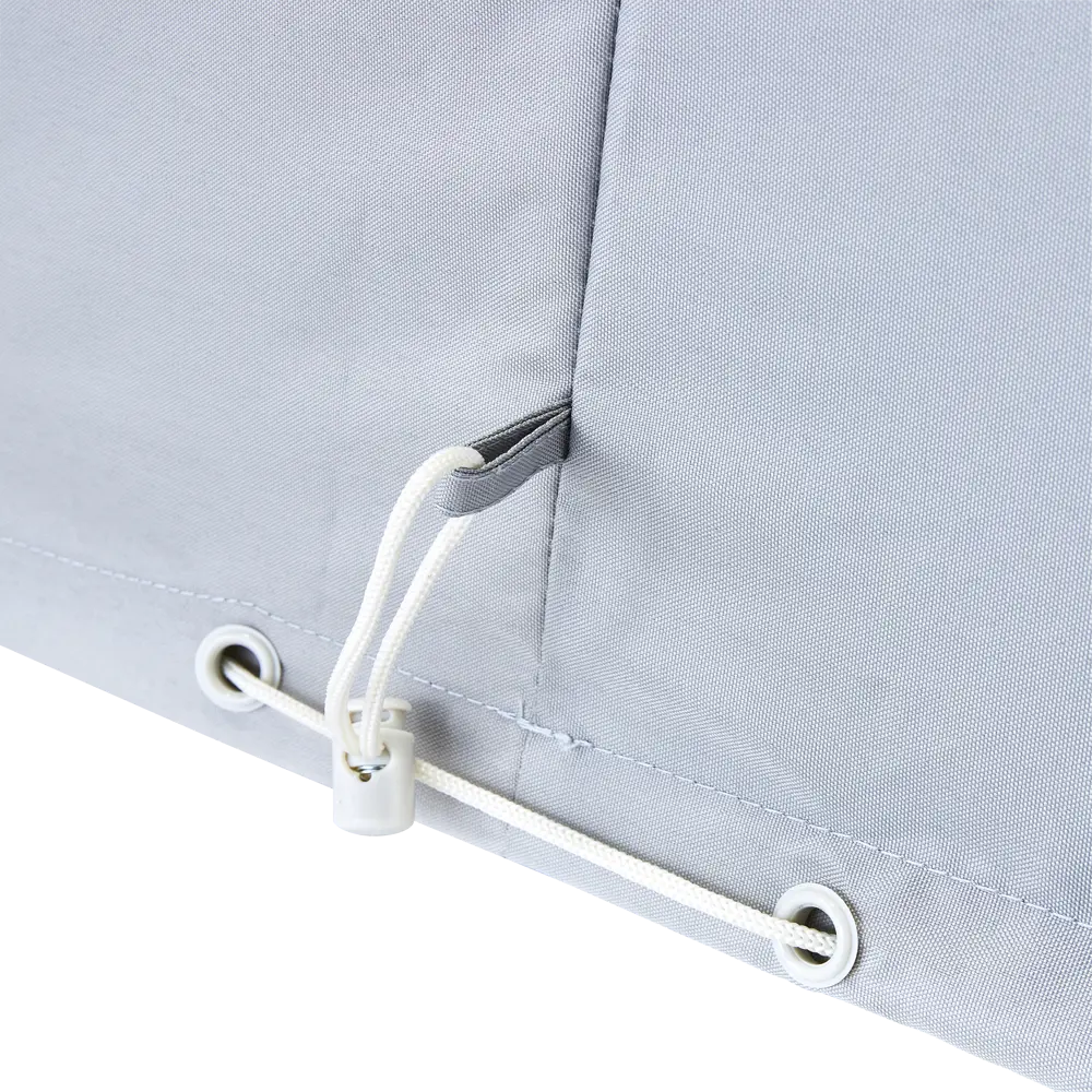 Защитный чехол для стола Naterial 200x80x130 см полиэстер светло-серый 84463528 STLM-2048592  - Вид №3