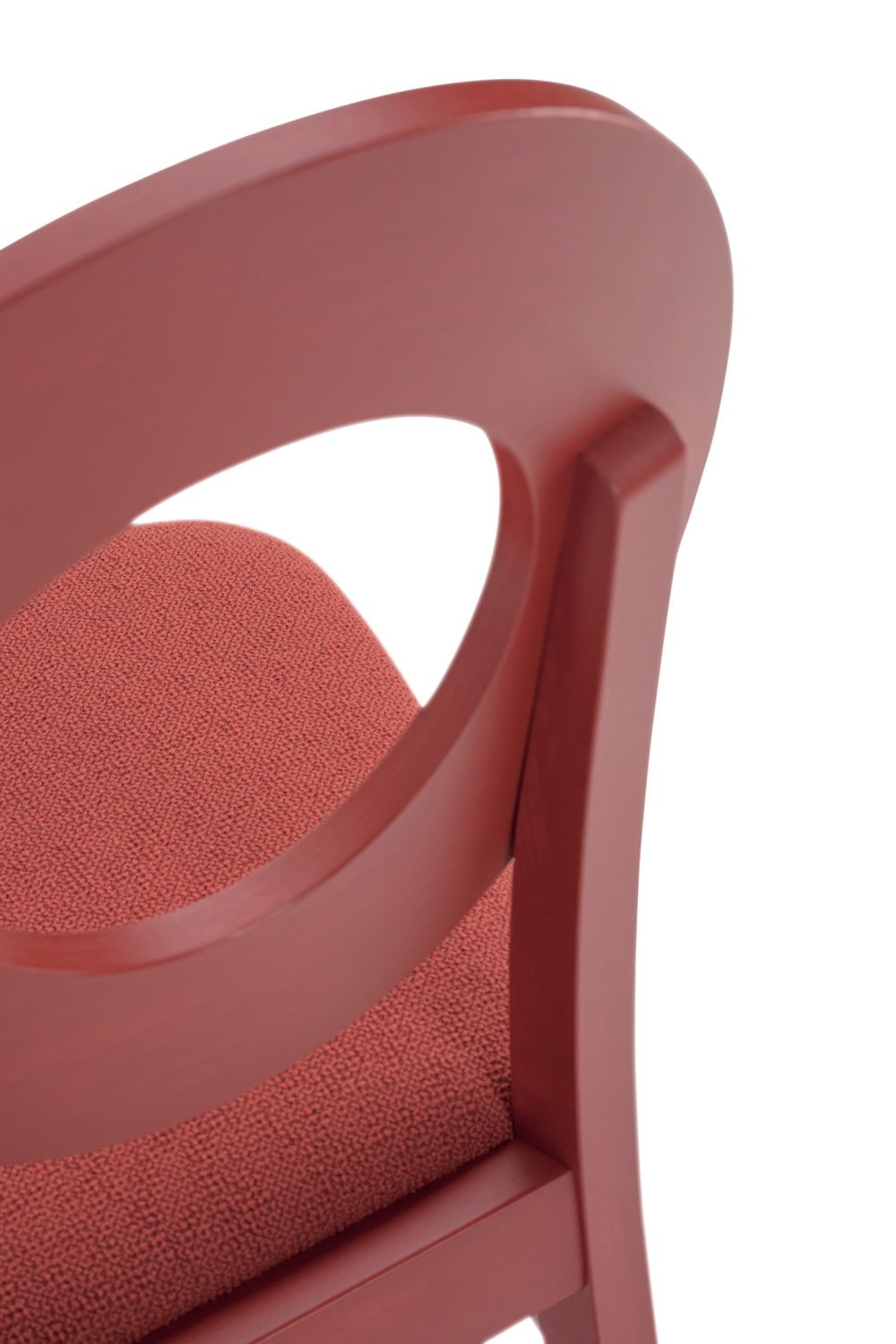 Кресло-медальон из бука с мягким сиденьем Palma ARCH-00029729 - Вид №9