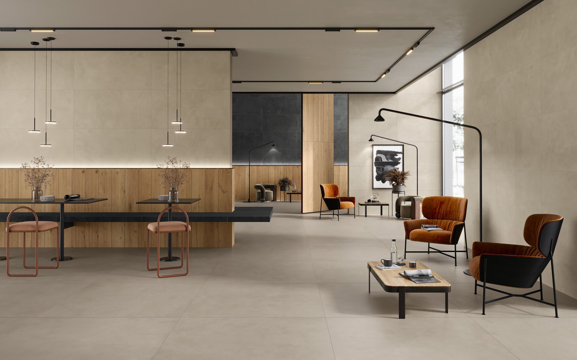 Пол / керамогранит с эффектом смолы Ceramiche Caesar Join ARCH-00097034 - Вид №6