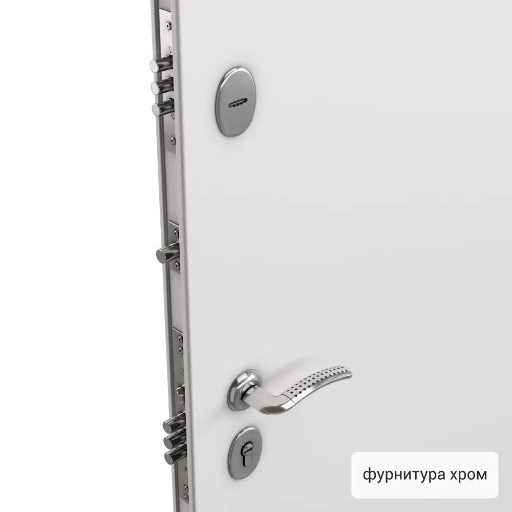 Дверь входная металлическая Белла 860 мм левая цвет беленый дуб TOREX STLM-2099579 - Вид №1