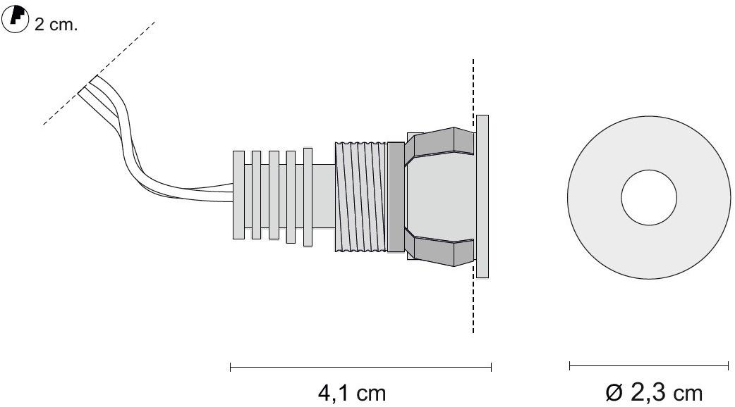 EGOLUCE Освещение для алюминиевой мебели Dot 6316 DOT 2.0 - Вид №2