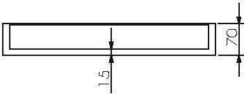 30001D Полотенцедержатель подвесной цвет хром LANGBERGER VICO - Вид №2