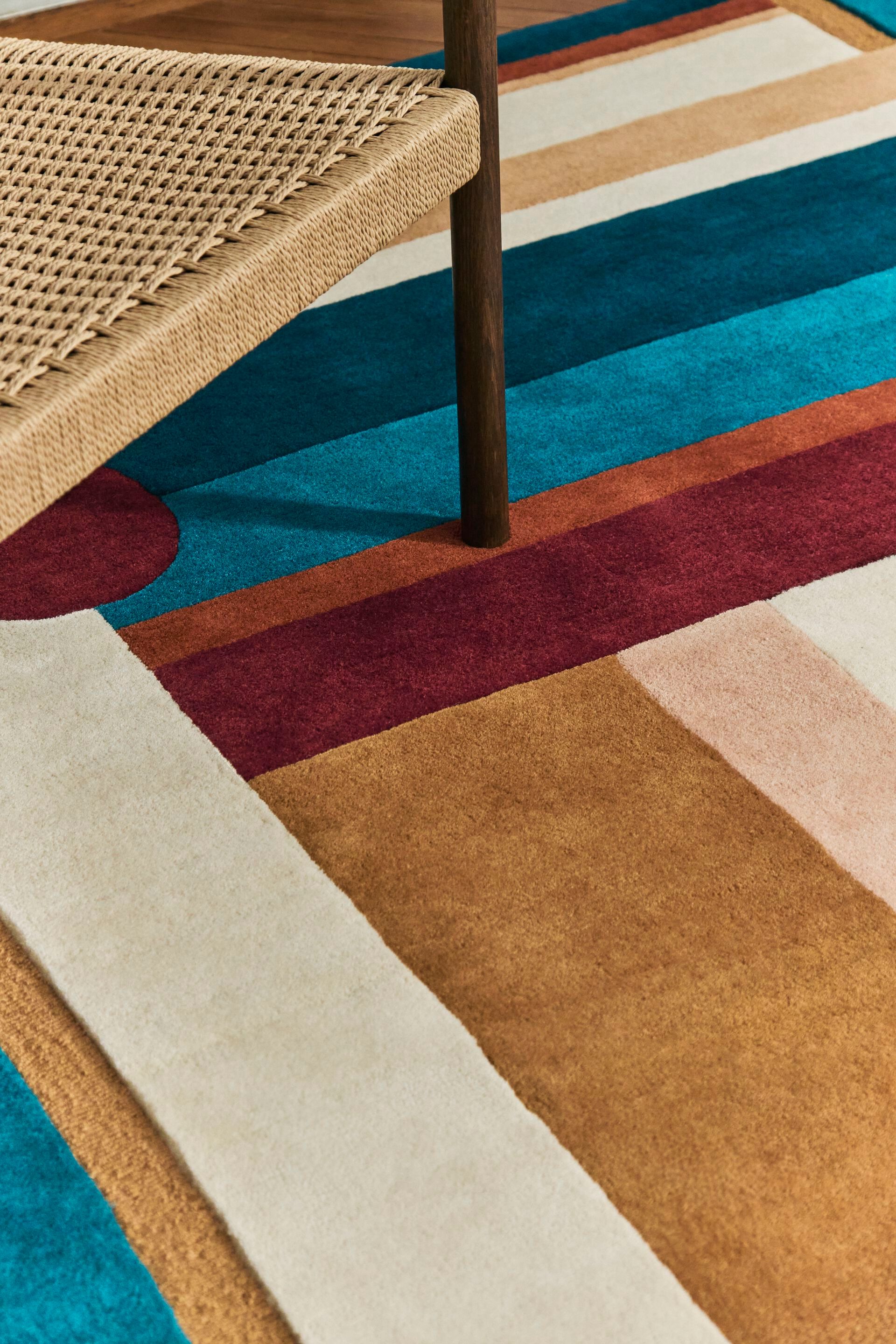 Шерстяной ковер с рисунком Toulemonde Bochart HACIENDA ARCH-00021550 - Вид №5