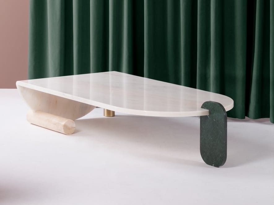 Мраморный журнальный столик DOOQ Playing Games ARCH-00139336 - Вид №1