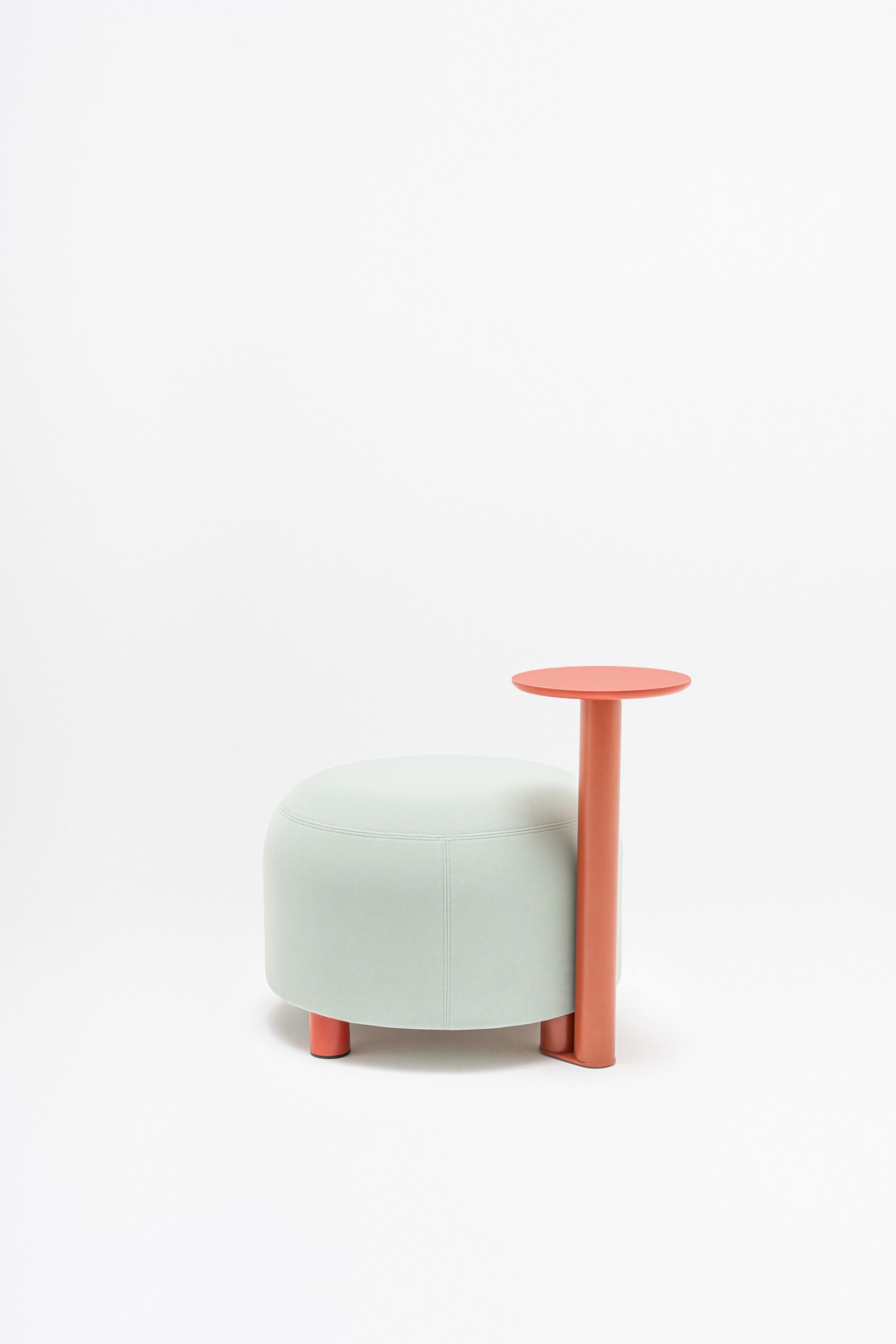 Круглый пуф из ткани MDD DOTS ARCH-00020698 - Вид №3