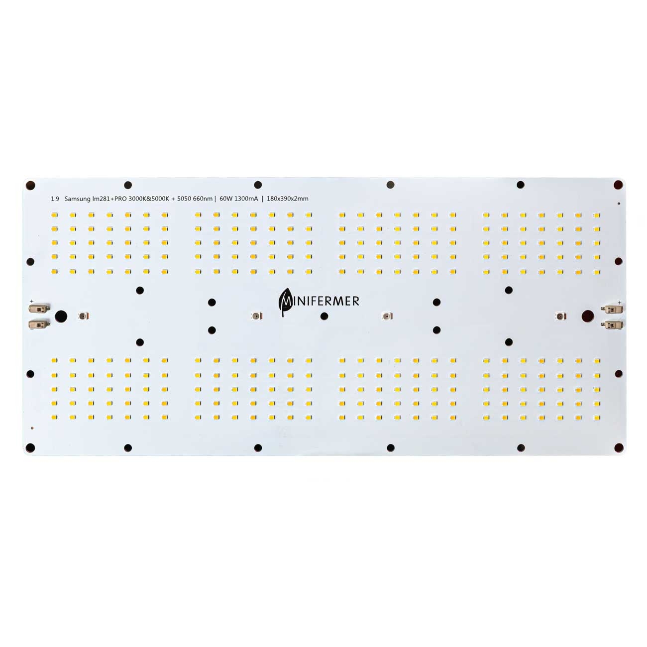 3334 1.9 Quantum board Samsung 2835 lm281b+pro 5000K + 3000K + smd 5050 660nm LAB.Space  - Вид №2