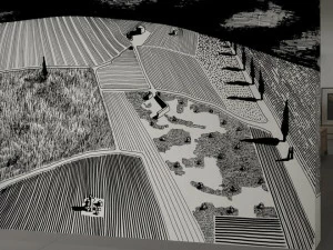 Affreschi & Affreschi Рулонные экологические штукатурные обои с пейзажами Season 1 Kw1601