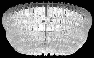 Reflex Светодиодный потолочный светильник из муранского стекла Casanova