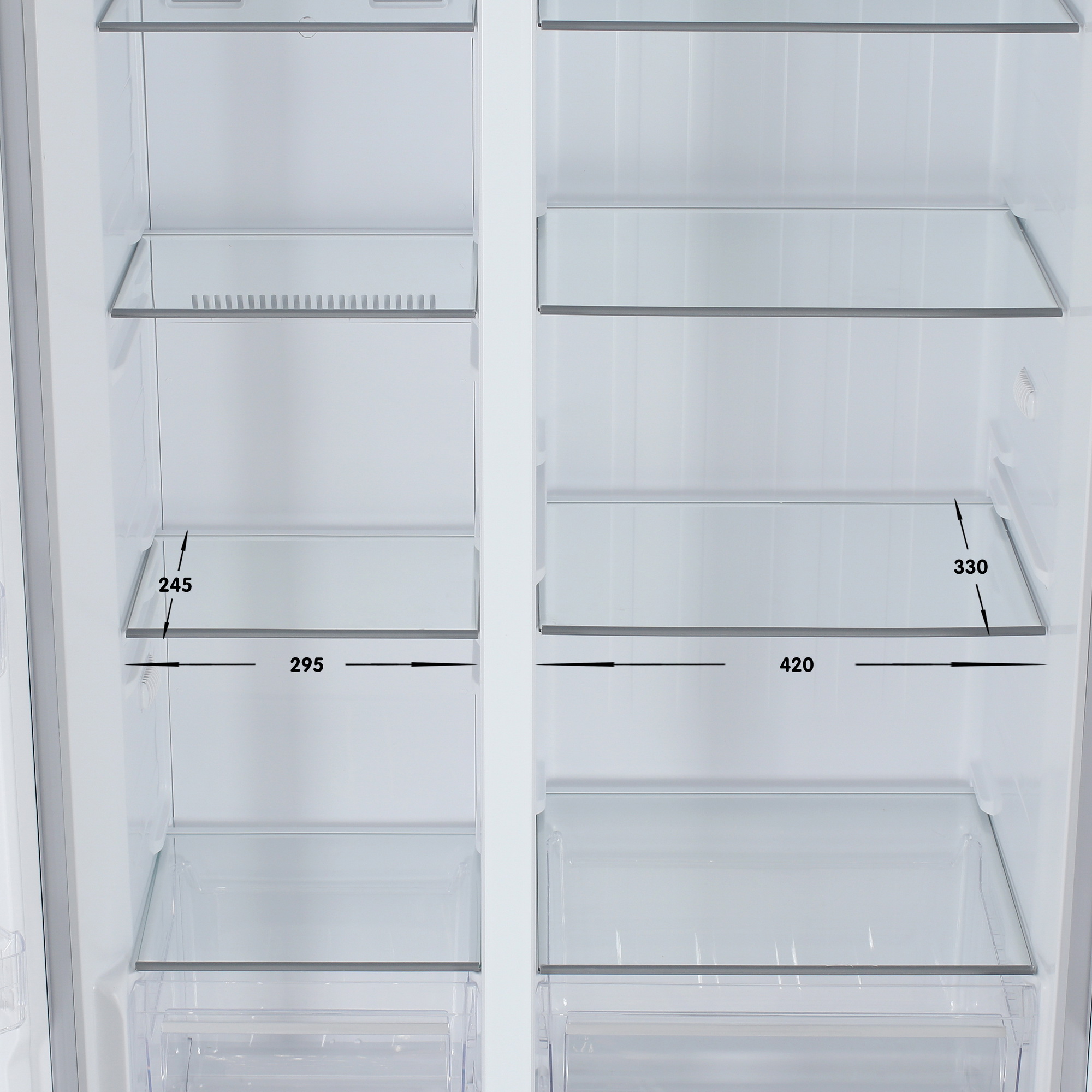 5482592 Холодильник Side by Side   Indesit IFTS 472 X серебристый STDN-0095461 - Вид №8