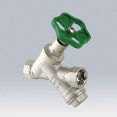 VT.053.N.04 Вентиль прямоточный с косым фильтром Valtec 1/2"  - Вид №9