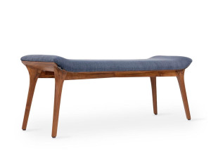 Мягкая скамейка из тикового дерева