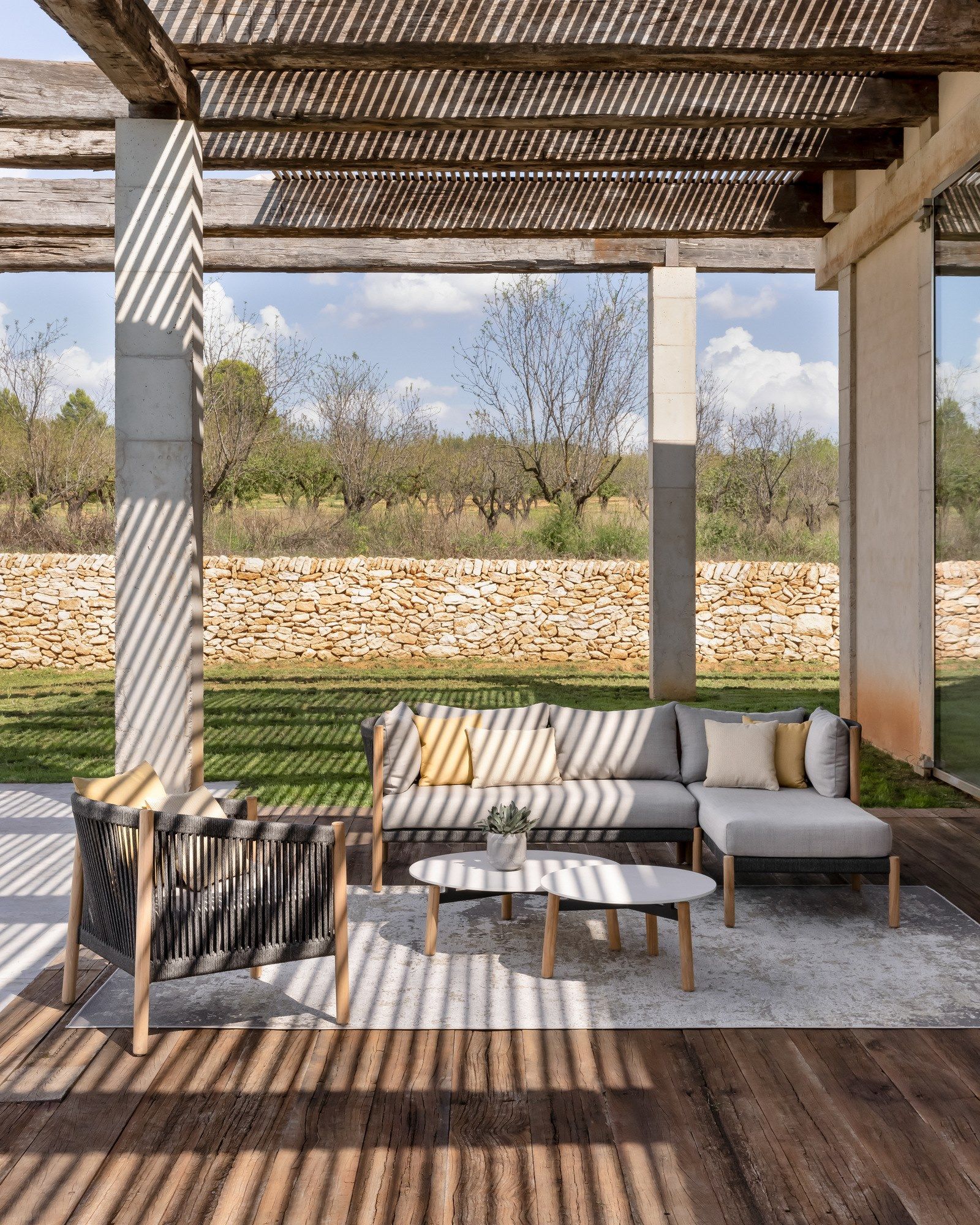 Веревочная Садовая спальная кровать Vincent sheppard медленный ARCH-00143269 - Вид №6