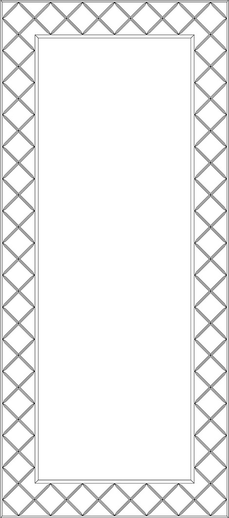 BY 5008 Зеркало с гравировкой EVOFORM Florentina - Вид №1