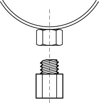 6473621 Монтажный элемент BIS Переходники создание резьбового соединения WALRAVEN  - Вид №2