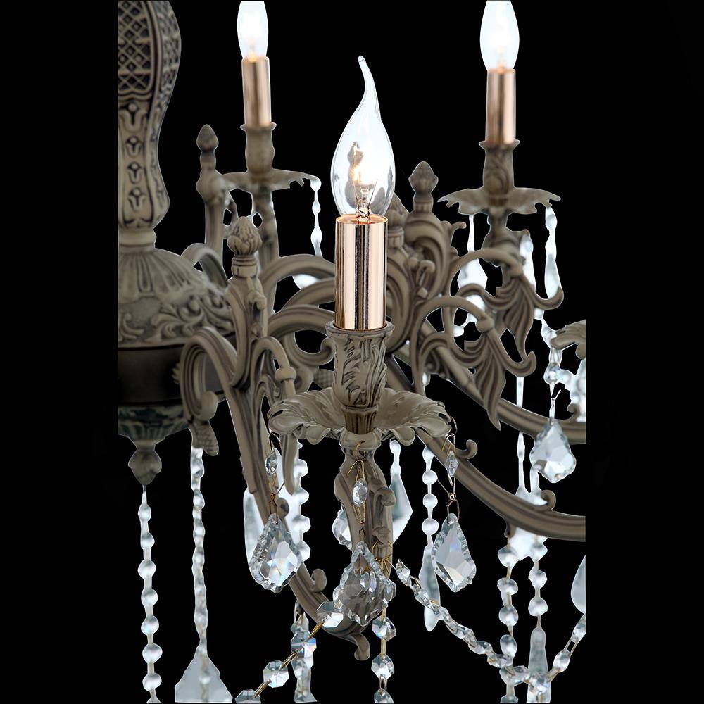 Подвесная люстра ST Luce Ornatole SL174.503.10 ST LUCE ДИЗАЙНЕРСКИЕ, ORNATOLE 279780 Бронза  - Вид №2