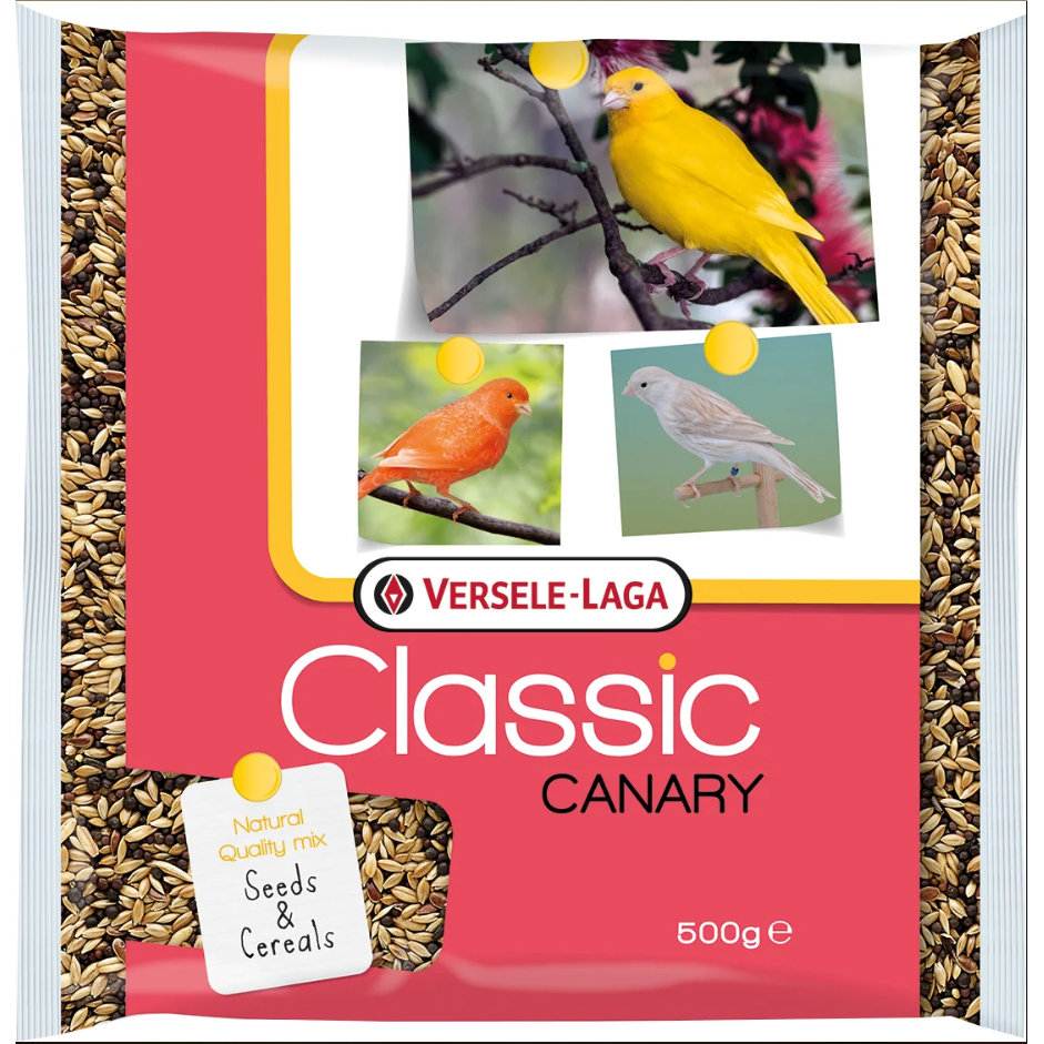 Т0031576 Корм для птиц Classic Canary для канареек 500г VERSELE-LAGA 