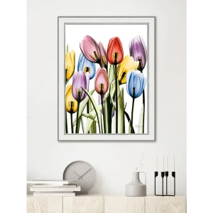 91299836 Картина в раме Grafis-art "Цветы X-RAY 1" 30x40 см STLM-0820831