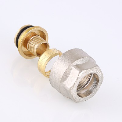 VT.4410.NVE.1622 Фитинг коллекторный для пластиковой трубы Valtec 16 (2,2) мм х 3/4"  - Вид №5